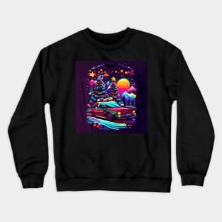 Christmas Car Ride Crewneck Sweatshirt